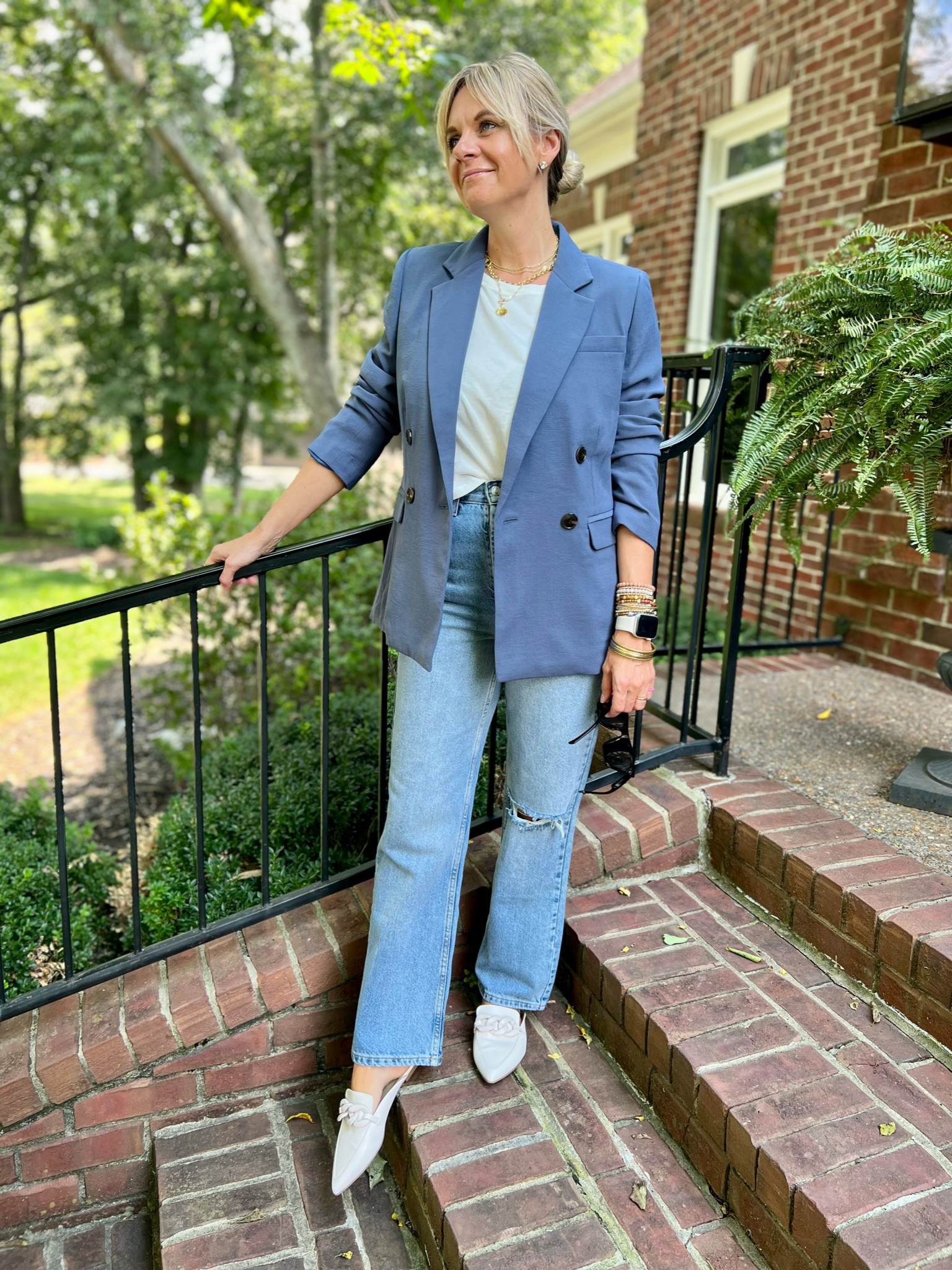 Love love love this blue blazer at Madewell…. Currently 30% off 🎉🎉

#LTKFind 

#LTKsalealert #LTKxMadewell #LTKSeasonal