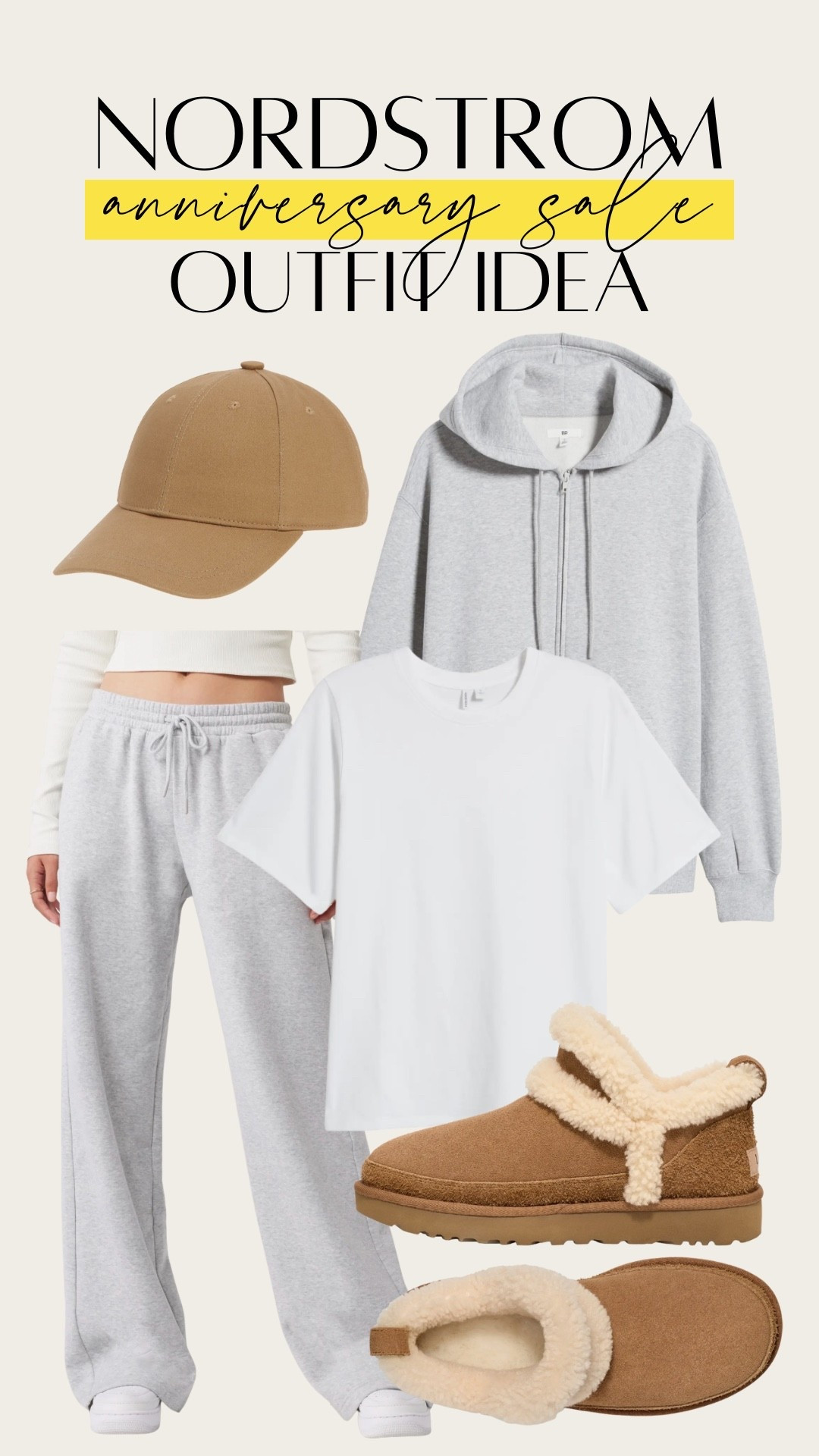 Airport travel outfit. Comfy athleisure. Grey matching set / tracksuit. Nordstrom Anniversary Sale / NSale 2025 

#LTKActive #LTKTravel #LTKSaleAlert