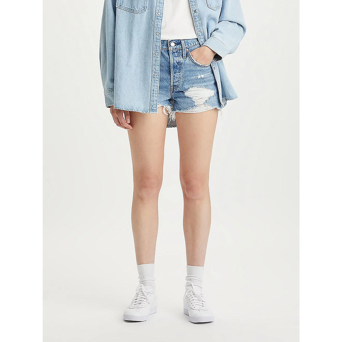 Levi's Women's 501 Original High Rise Shorts 2.5 in | Academy | Academy Sports + Outdoors