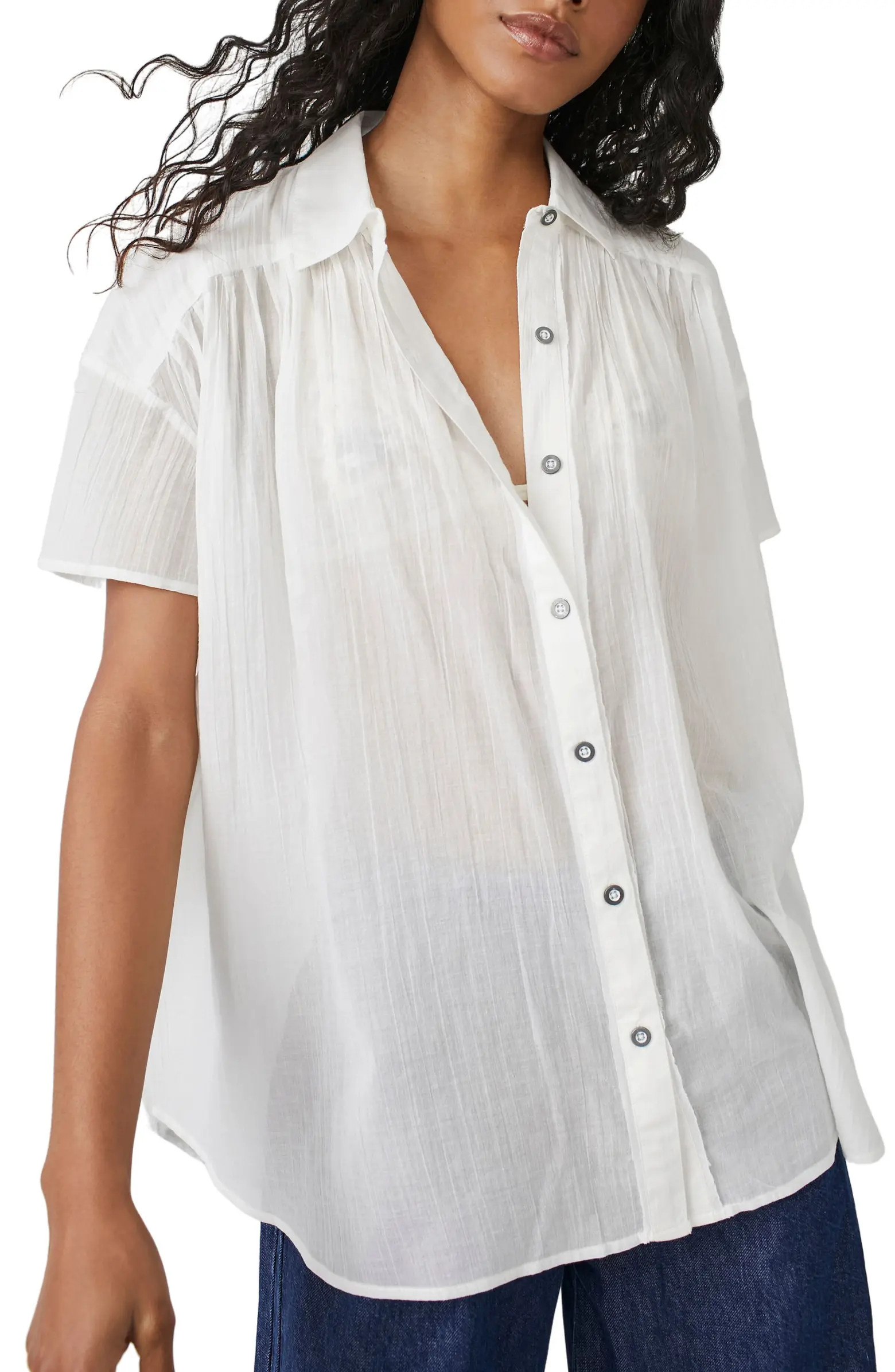 Float Away Button-Up Shirt | Nordstrom