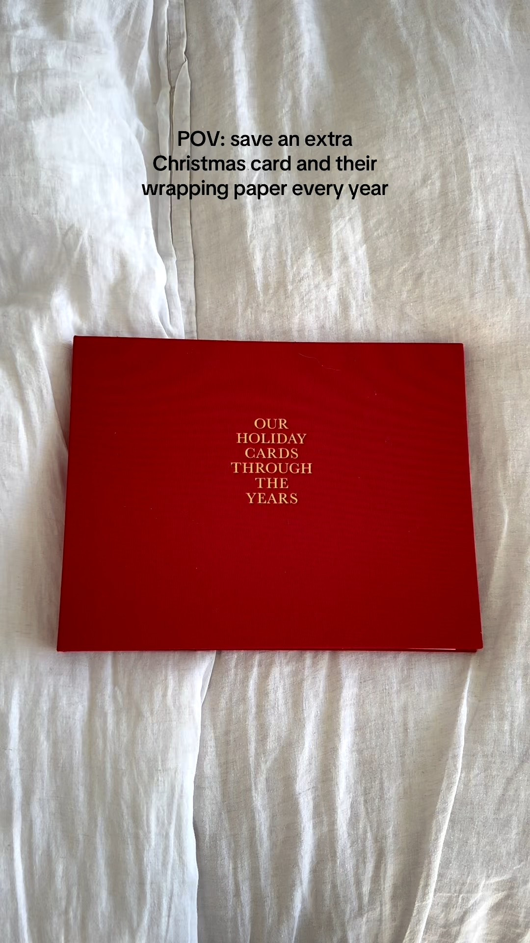 Christmas card books! My exact one is by Sugar Paper LA (few left - grab before the sell out!!). I found a few more similar styles on Etsy and linked!

#LTKHome #LTKmomlife #LTKHoliday