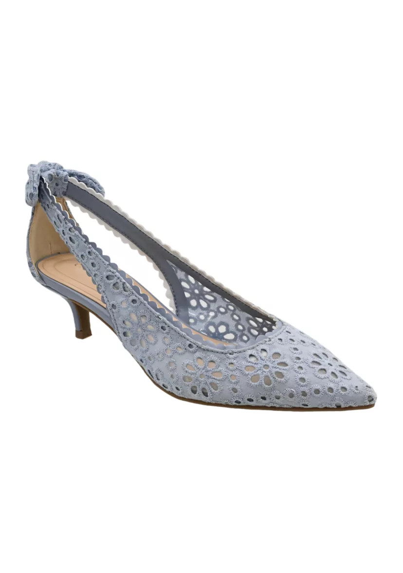 Lillie Eyelet Pumps | Belk