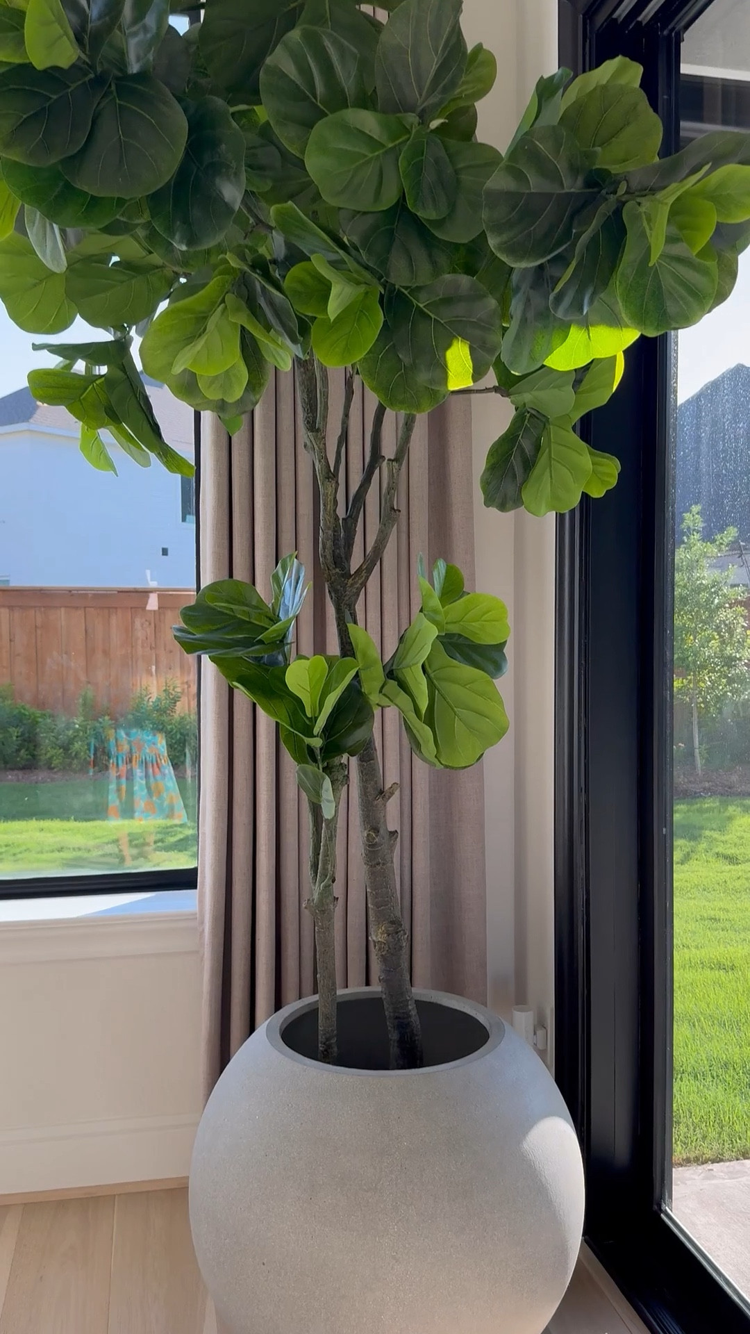 Hey friend! I’ve linked my fiddle tree and planter as well as simple planters! 🤍🫶🏽🤍

#LTKVideo 

#LTKStyleTip #LTKHome