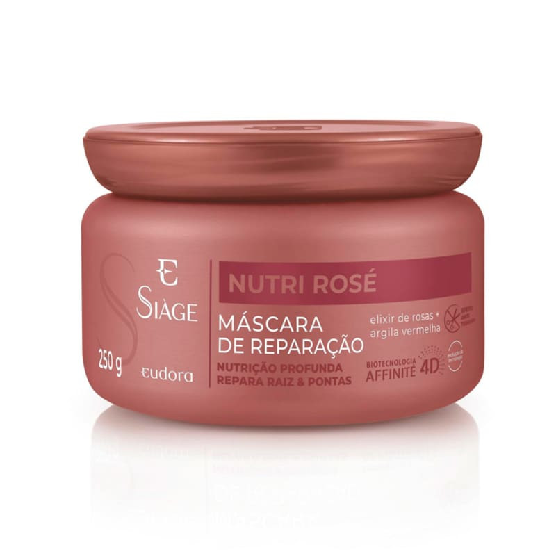 Máscara Capilar Siàge Nutri Rosé 250g | Eudora | Eudora (BR)
