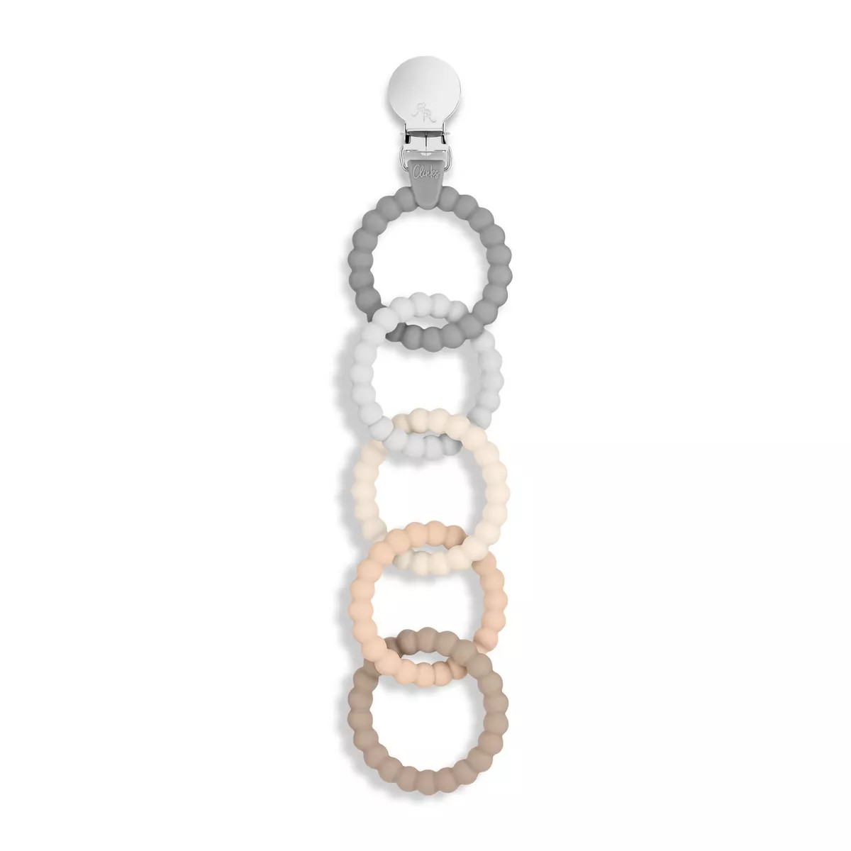 Ryan & Rose Cutie Clinks Teether - Neutral | Target