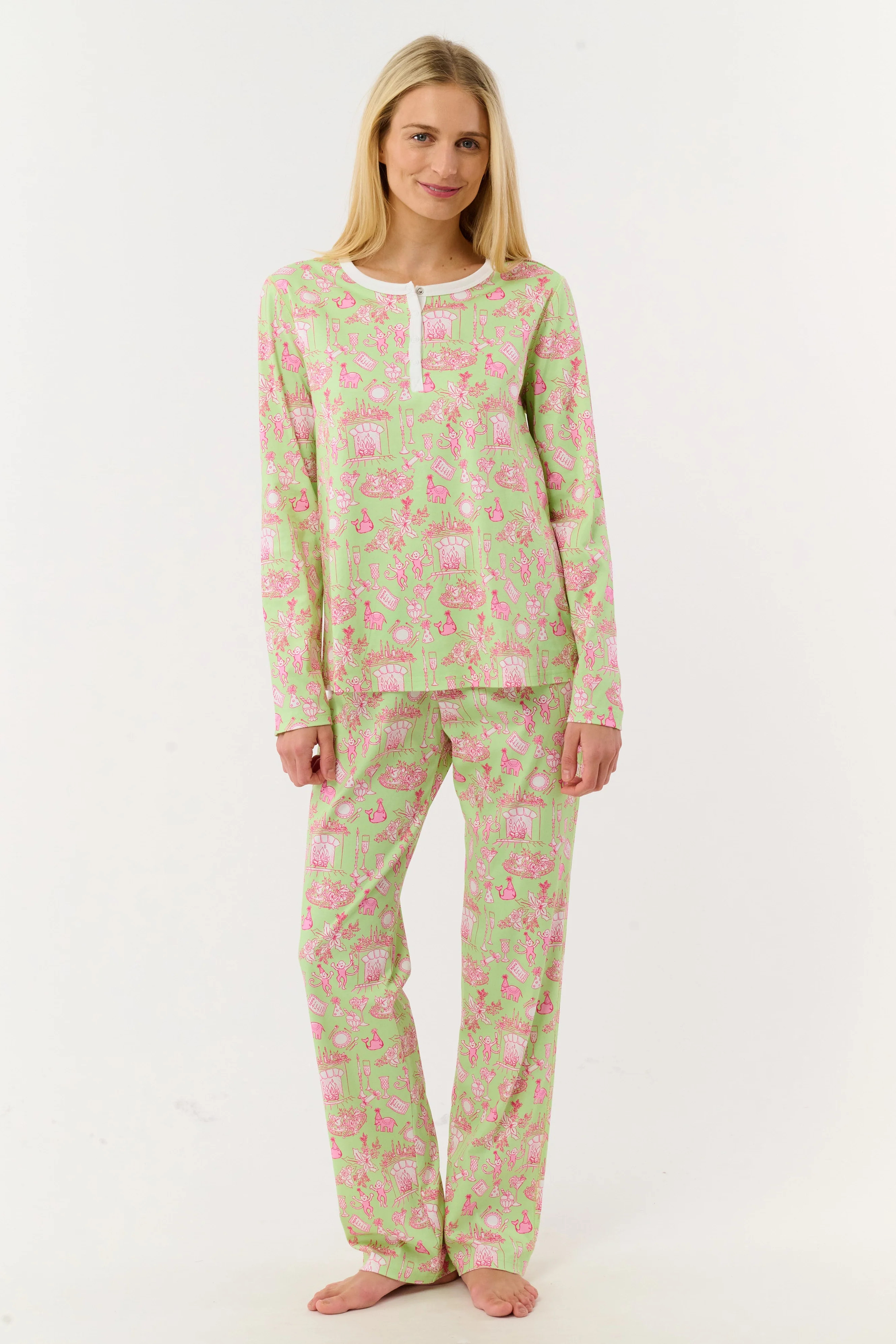 Party Toile Pajamas | Roller Rabbit