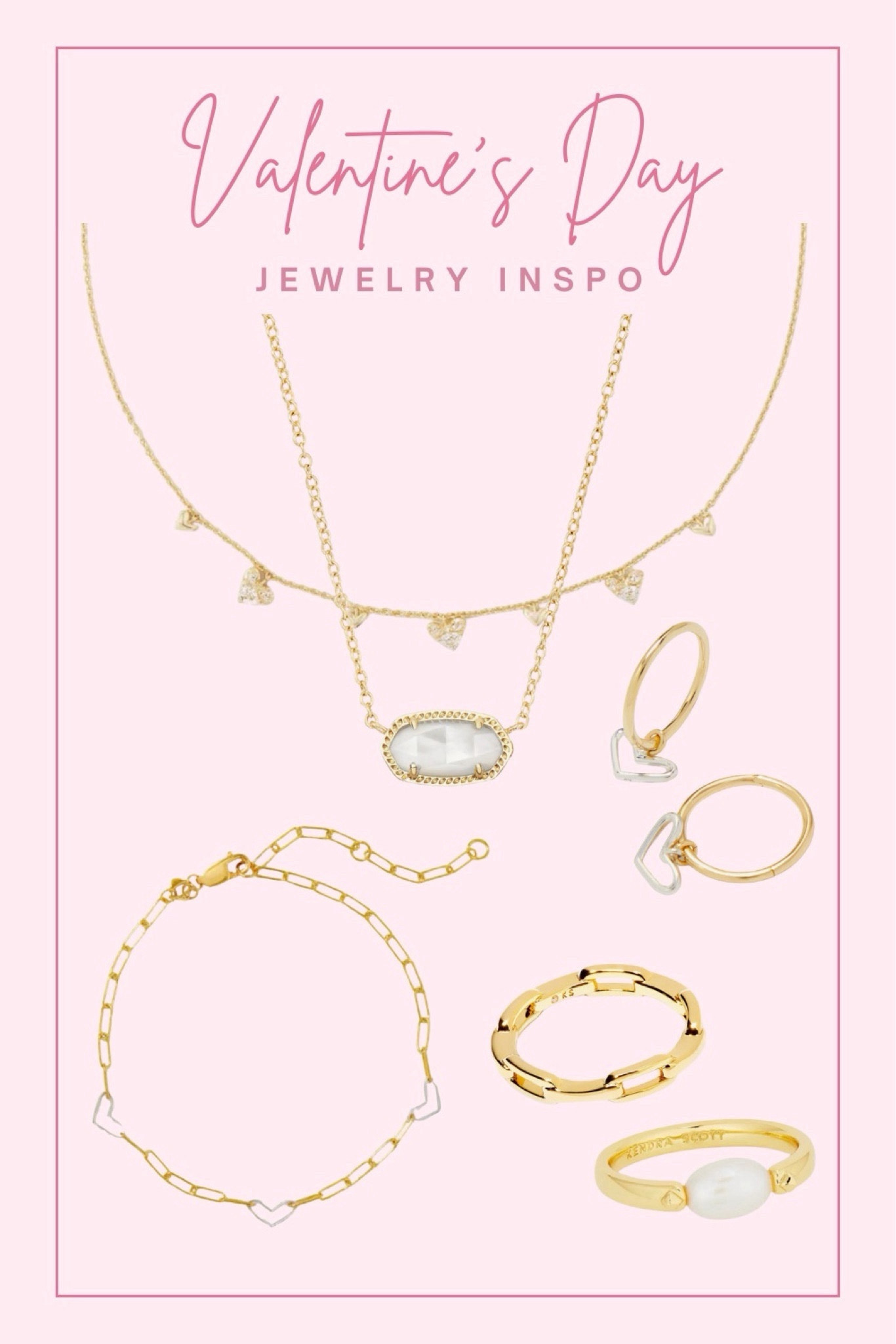 It's almost Valentine's
Day!! Here is the perfect accessories for Valentine's Day or Valentine’s Day. If you're looking for a gift these are perfect as well!!

#love #valentines #day #valentinesdaygift #valentinesday #beauty #jewelry #goldjewelry #style #trends #jewelrygram
#jewelrygift #giftguide #valentinesgift #trending #styleinspo #valentinesinspo #kendrascott #kendrascottjewerly 

#LTKGiftGuide #LTKstyletip #LTKMostLoved
