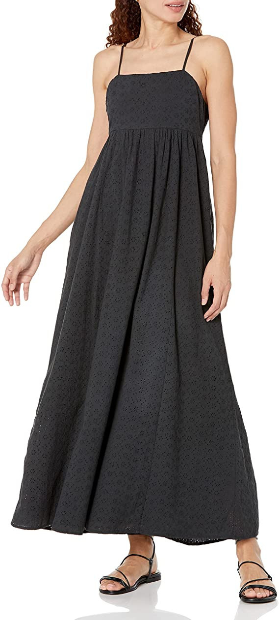 The Drop Women's Shyla Cotton Eyelet Maxi Dress | Amazon (US)
