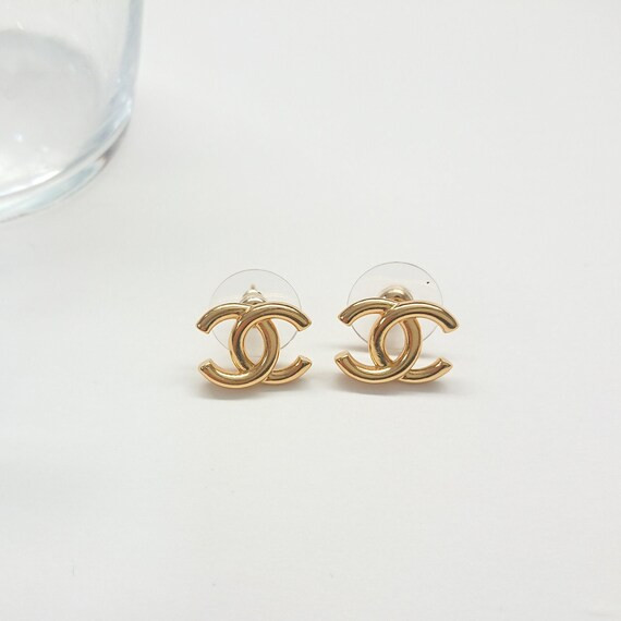 Small Gold Plated Studs Earrings | Etsy (US)