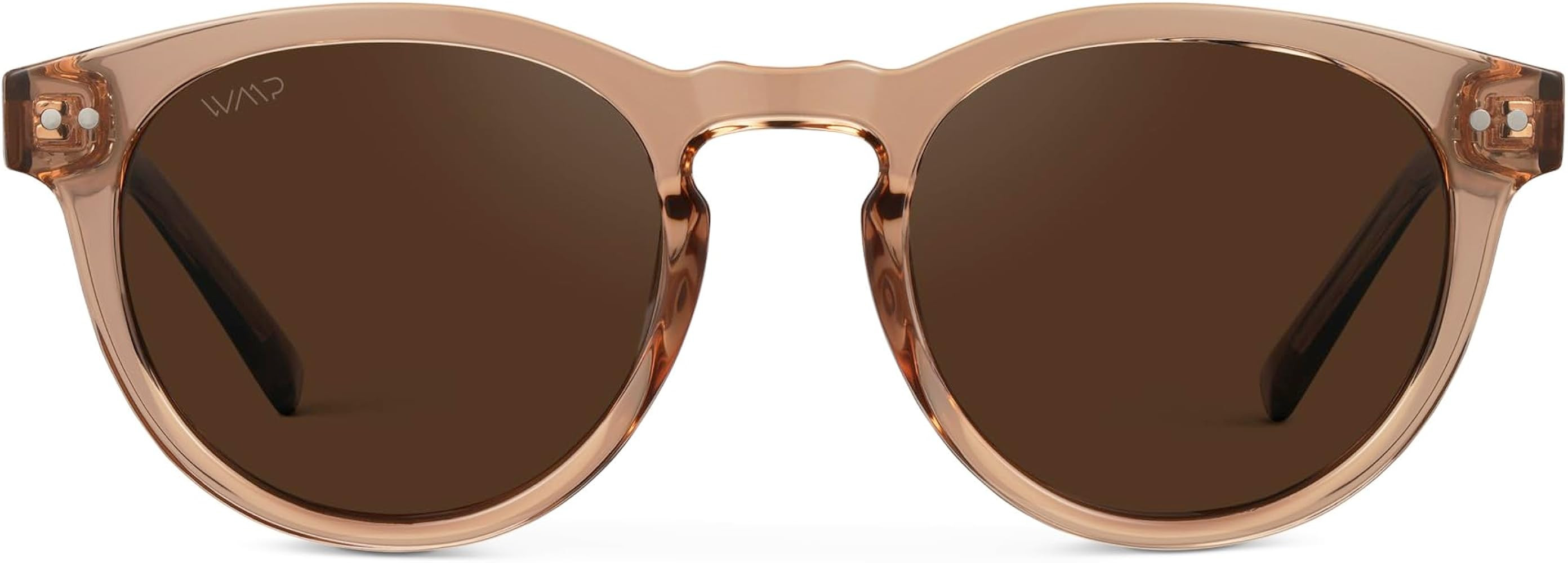 WearMe Pro Round Polarized Sunglasses for Women - Retro Classic UV400 Protection for Driving & Ev... | Amazon (US)