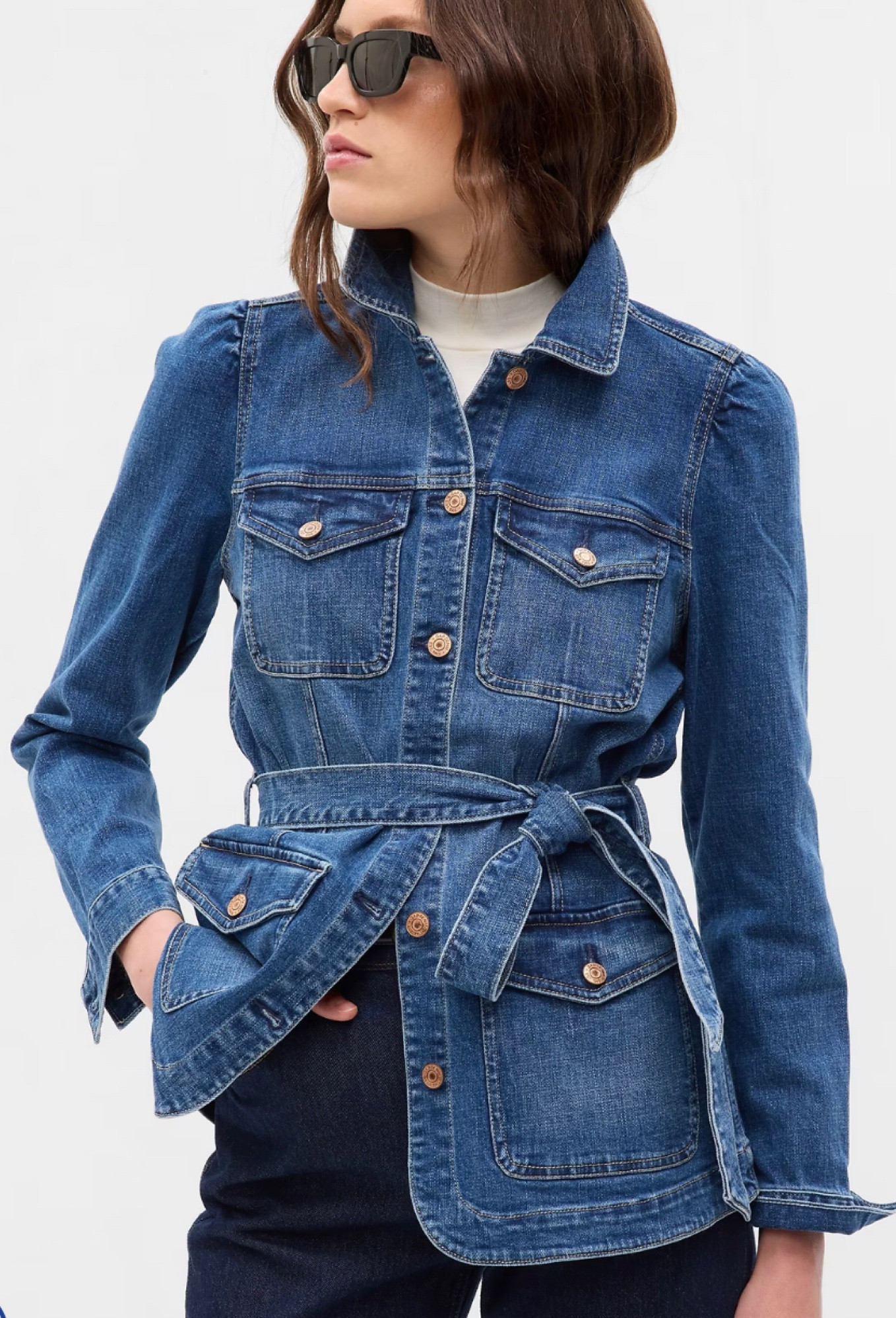 Tailored Denim Jacket at GAP

#LTKsalealert #LTKunder100 #LTKstyletip