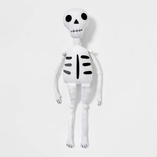 38&#34; Falloween Knit Skeleton Halloween Decorative Figurine - Hyde &#38; EEK! Boutique&#8482; | Target