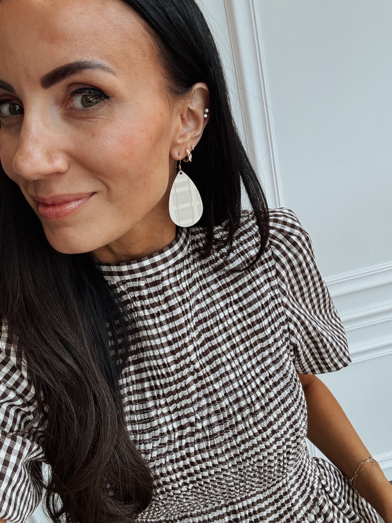 Teardrop earrings are still a huge seller at @Nickel & Suede - this pair is size small and on sale all month