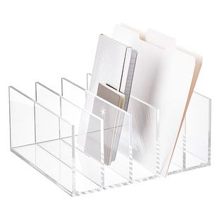 5-Section Premium Acrylic Collator | The Container Store