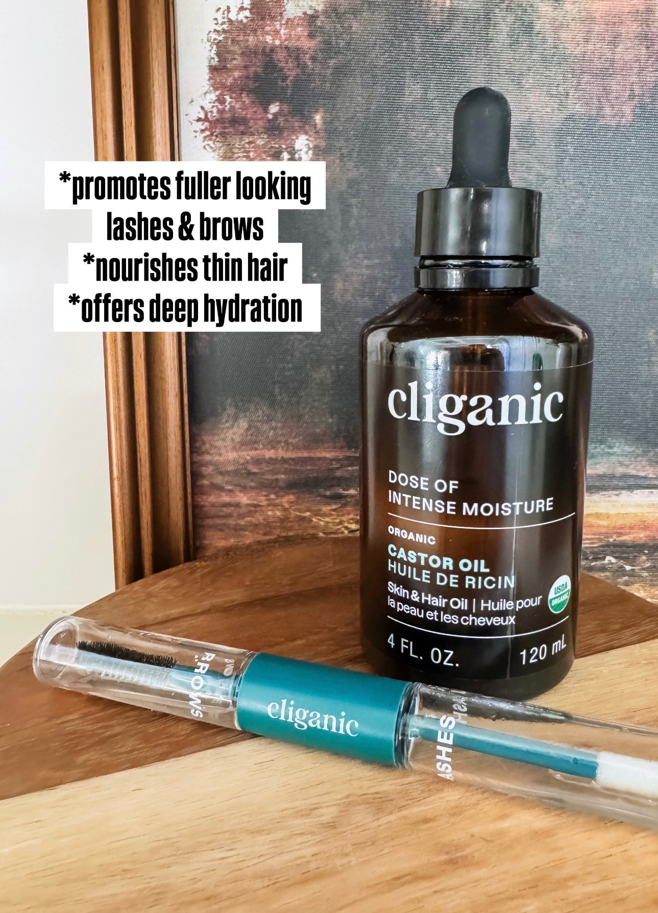 Organic castor oil for brows & lashes. Also good for skin hydration. Cliganic. 

#LTKBeauty #LTKOver40 #LTKSeasonal