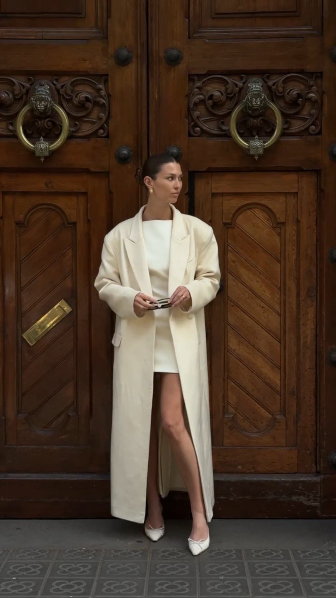 Mini dress and long coats 🤍

#LTKdresses #LTKstyletip #LTKspring