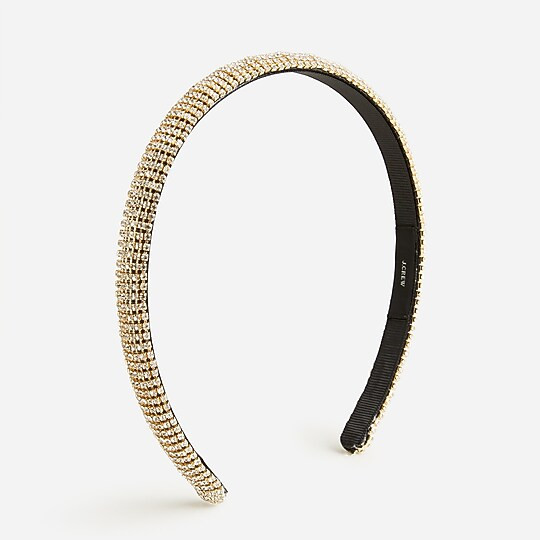 Crystal studded headband | J. Crew US