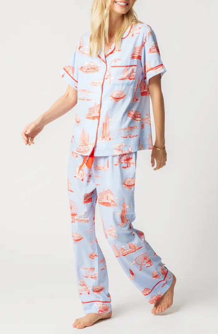 Katie Kime Chicago Toile Pajamas | Nordstromrack | Nordstrom Rack
