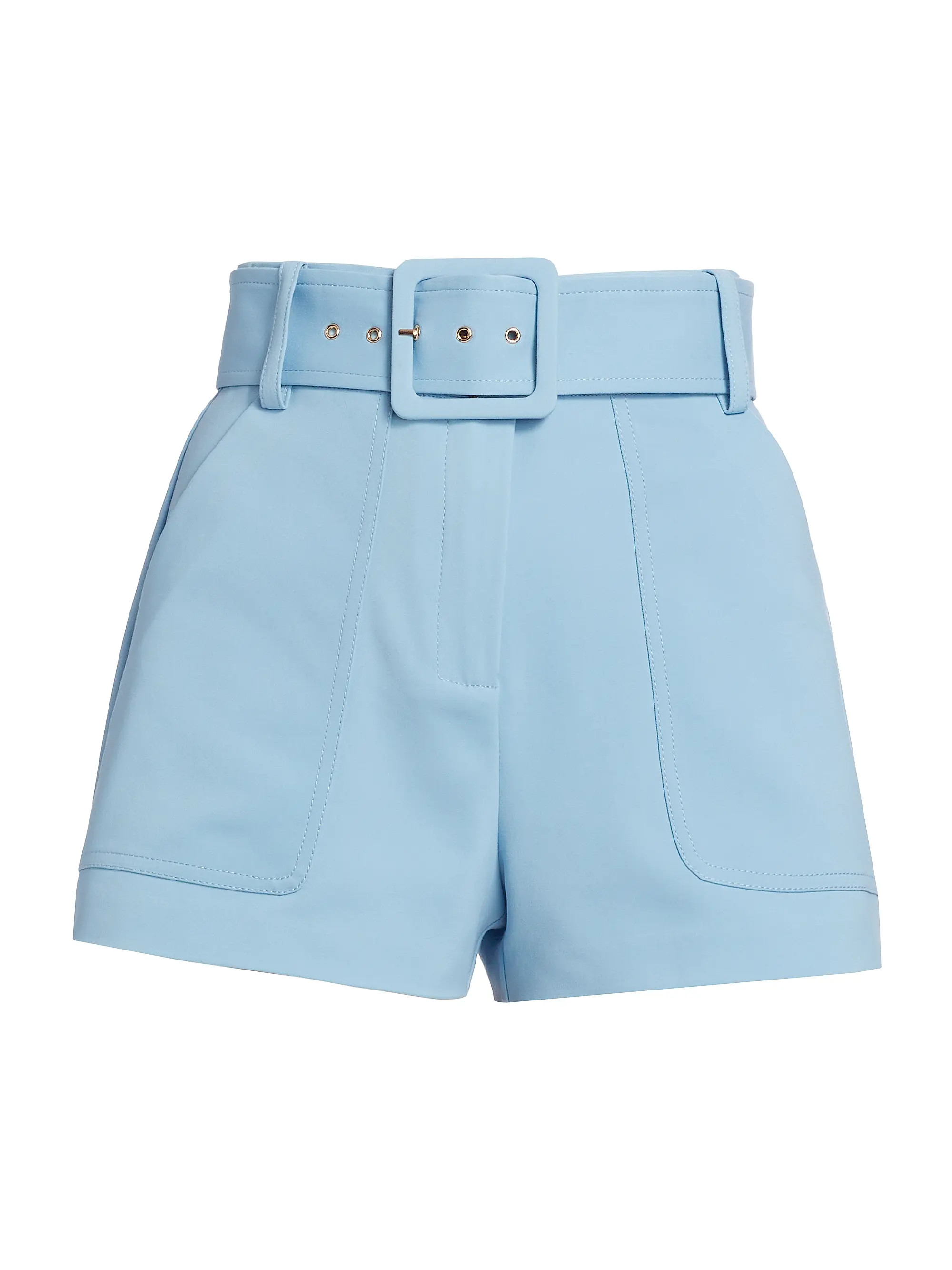 Kasey Belted High-Rise Shorts | Saks Fifth Avenue