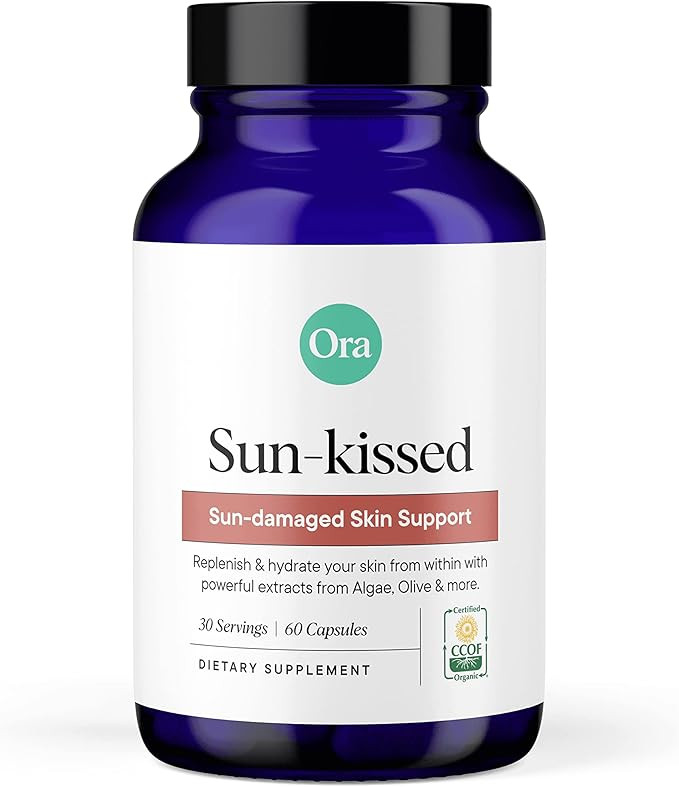 Ora Organic Skin Health Supplement - Sun Damage Support - Promotes Skin's Natural Defense | Vegan... | Amazon (US)