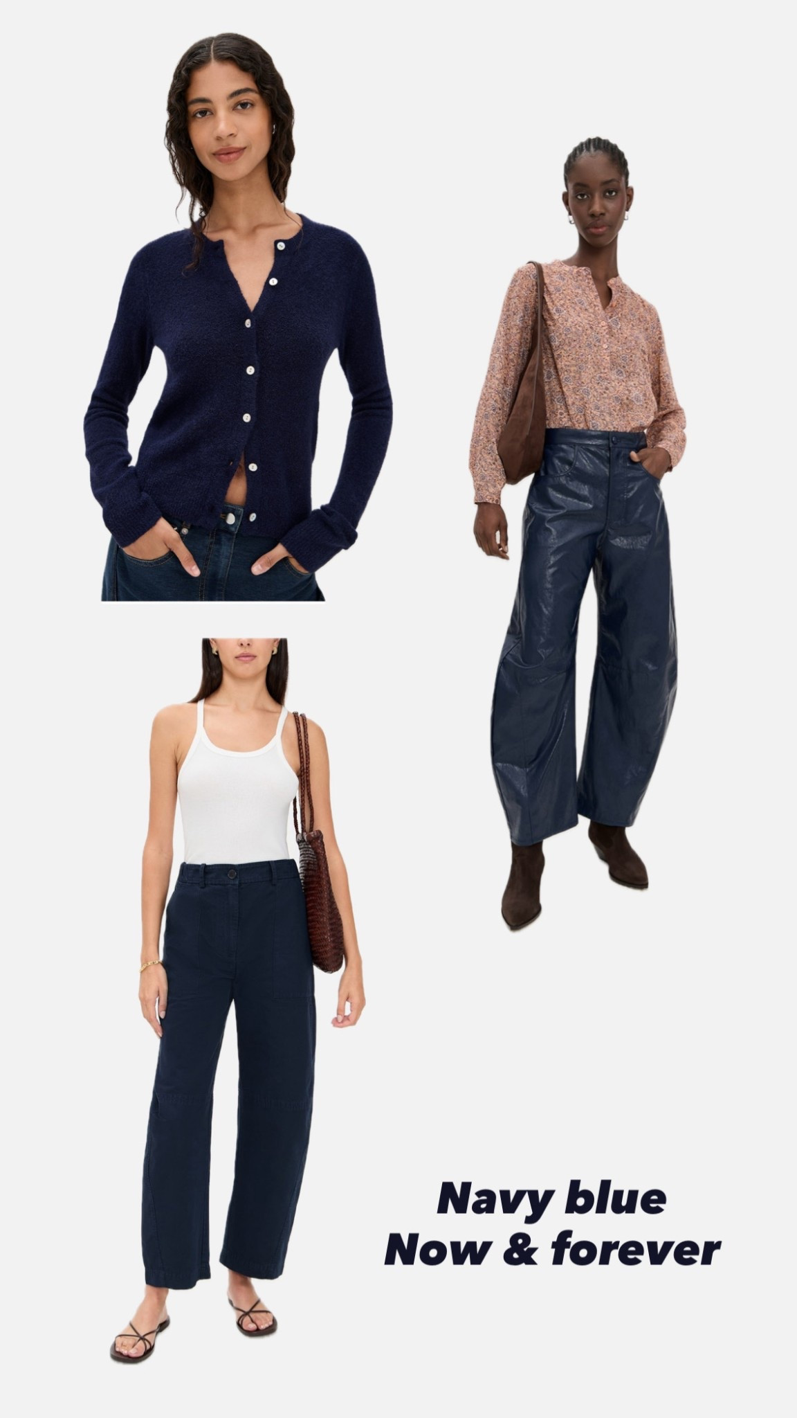 There is something so chic about navy blue — daily edit cover from Found by Em