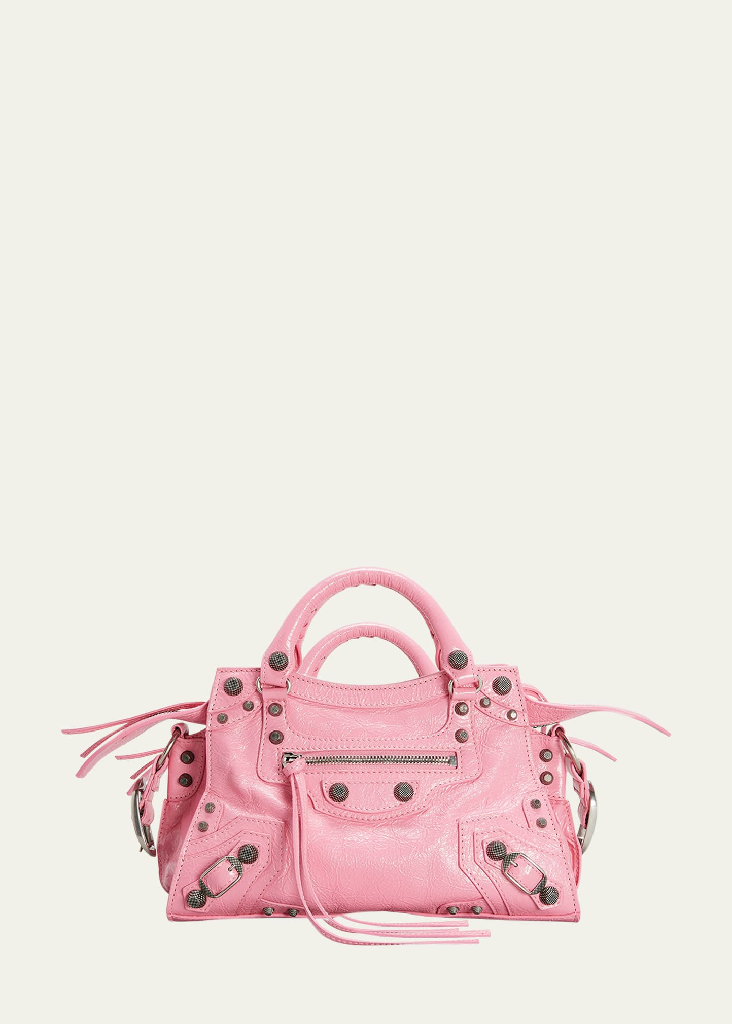 Balenciaga Cagole XS Leather Top-Handle Bag | Bergdorf Goodman