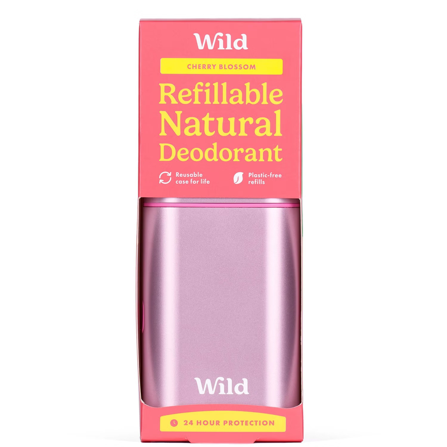 Wild Cherry Blossom Deodorant in Pink Case 40g | Look Fantastic (UK)