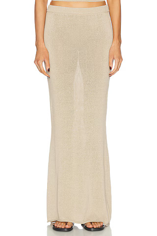 Kora Knit Maxi Skirt | FWRD 