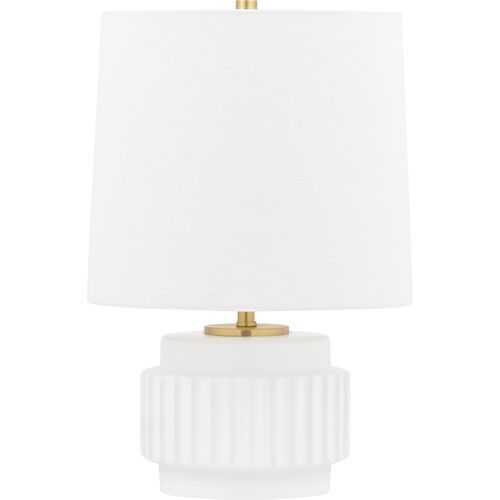 Evelyn Table Lamp, Red | One Kings Lane