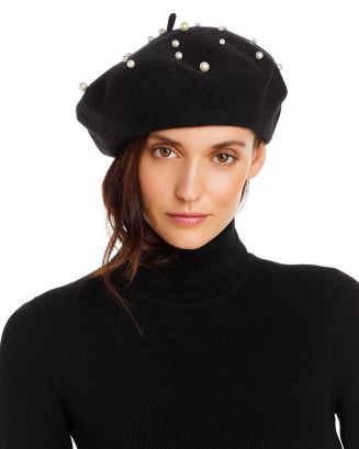 Faux Pearl Beret - 100% Exclusive | Bloomingdale's (US)