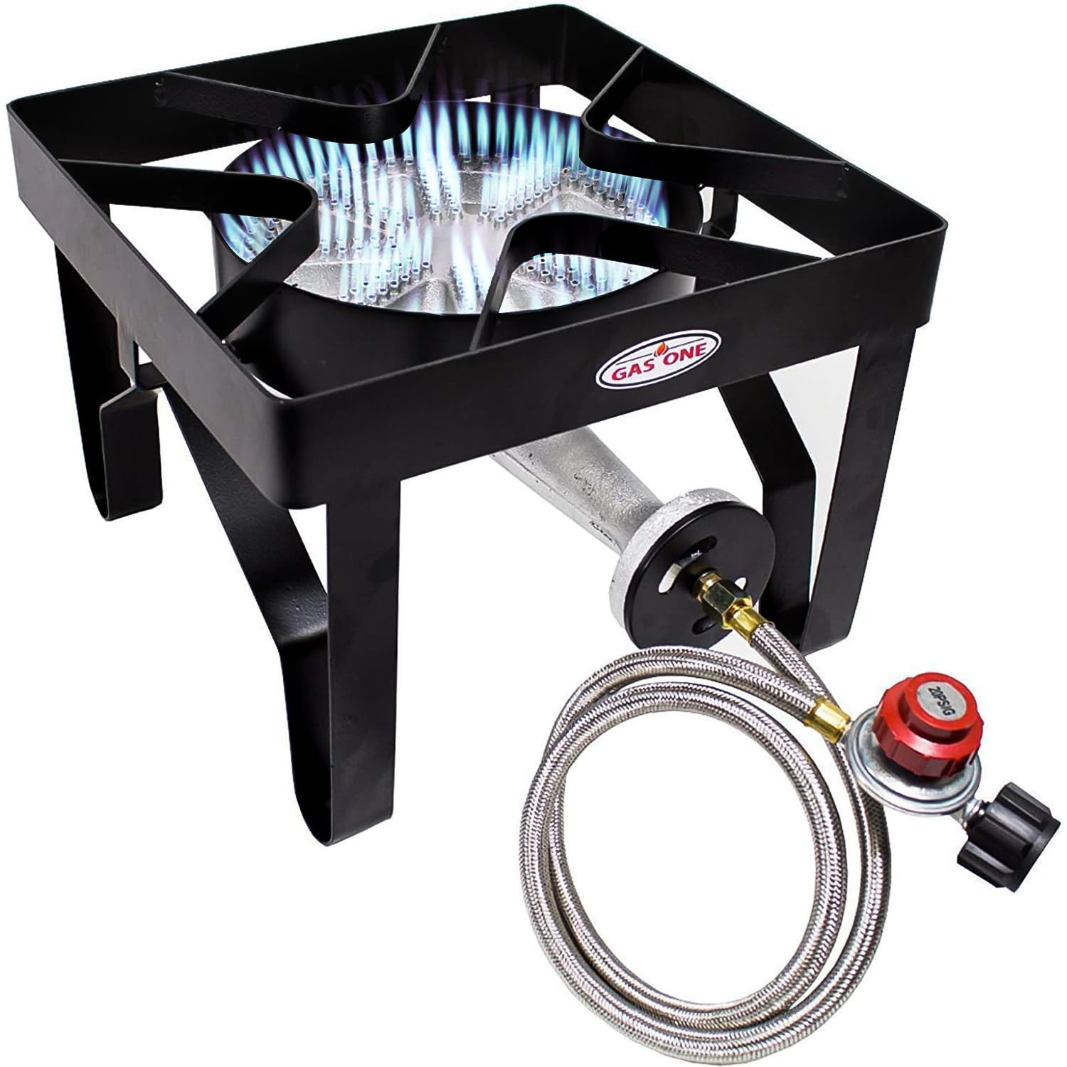 GasOne 200K BTU Propane Burner – Heavy-Duty Propane Stove – Outdoor Burner with Adjustable 0-... | Amazon (US)