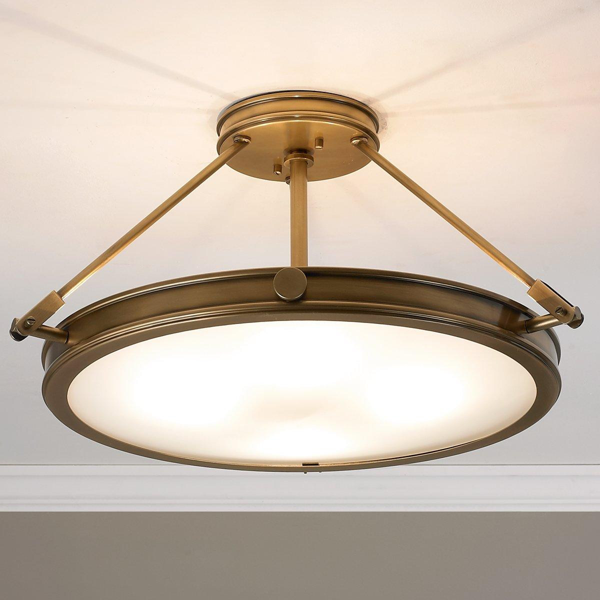 Mid-Century Retro Semi-Flush Ceiling Light - 4 Light | Shades of Light