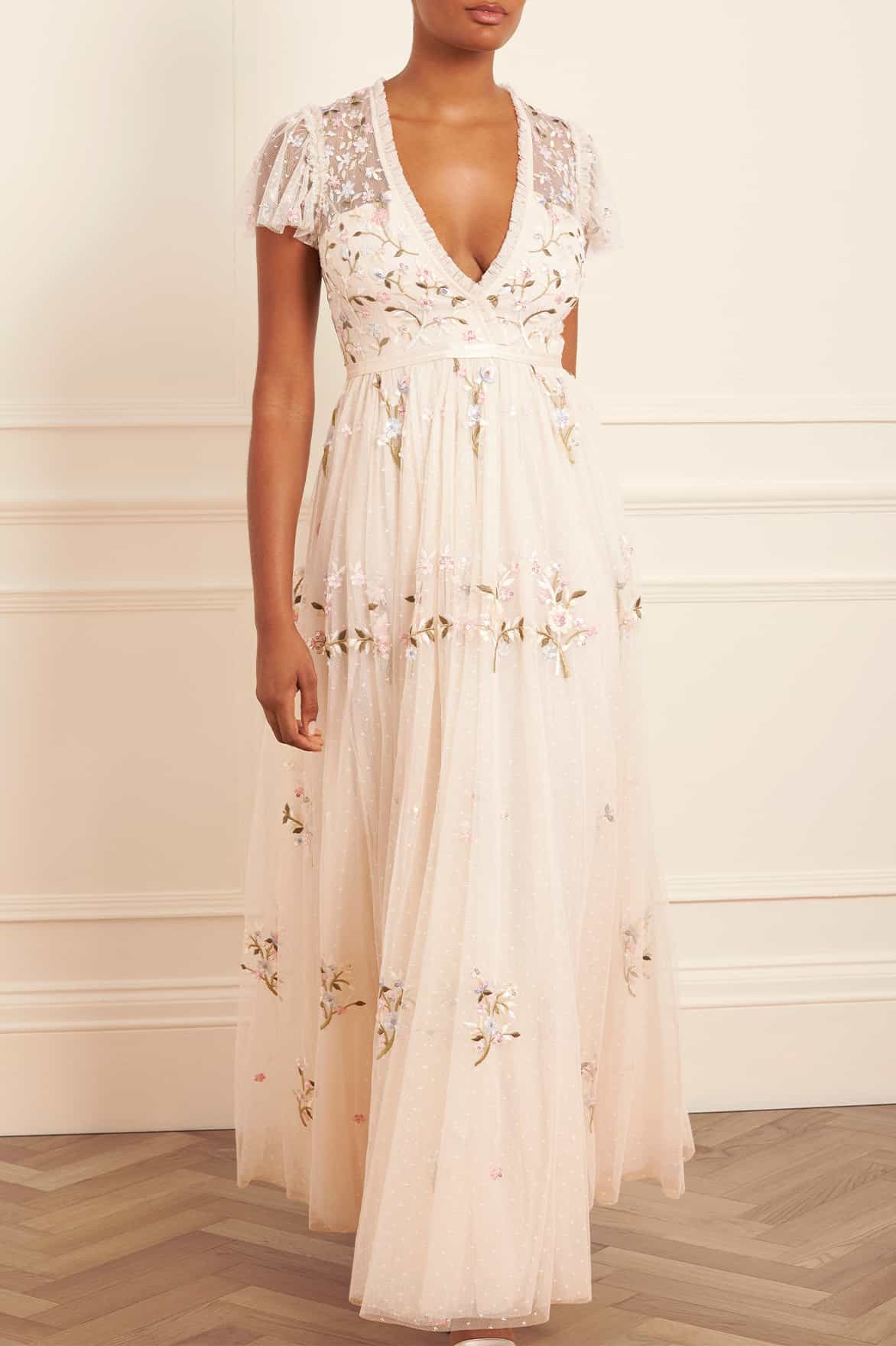 Petunia Cap Sleeve Gown | Needle & Thread