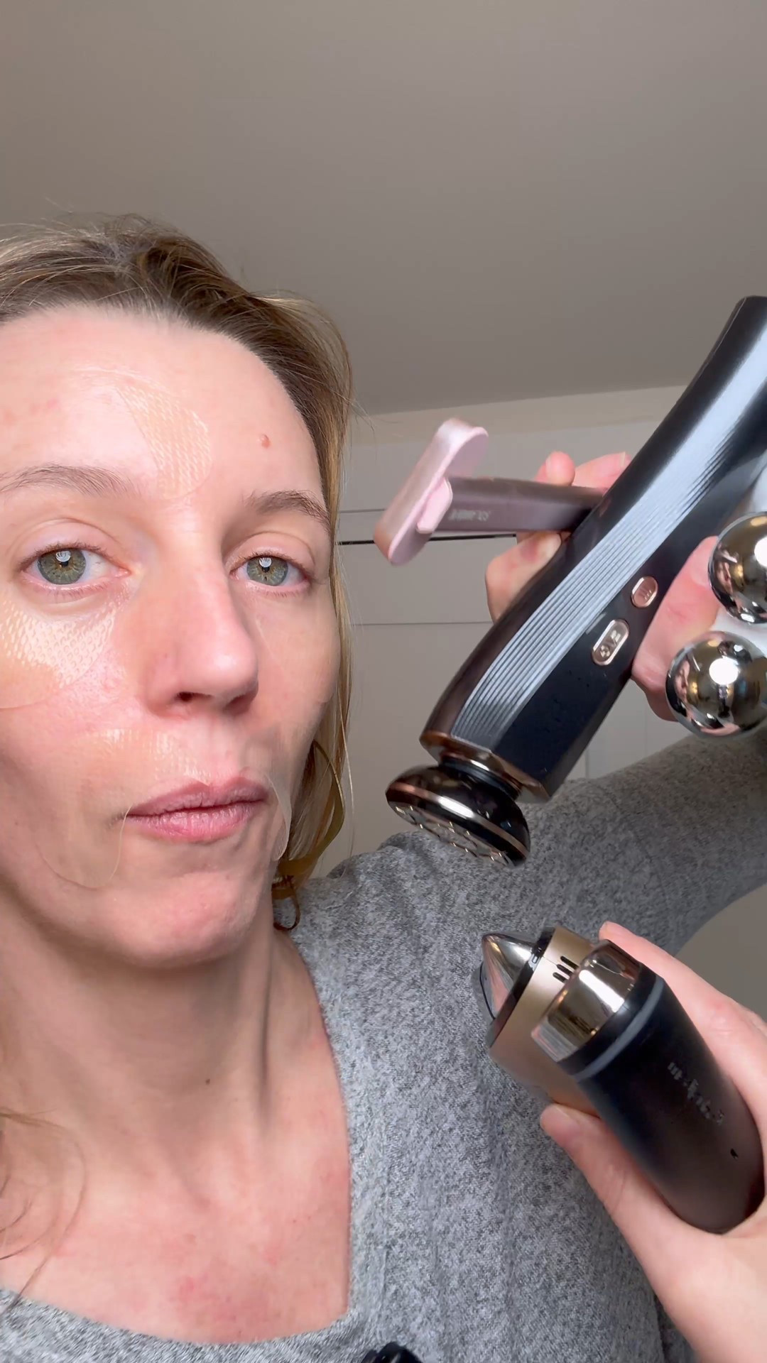 These devices get pricey! Let’s see which gives immediate lift + glow the fastest. #gifted #antiaging #halffacetrials 

#LTKOver40 #LTKBeauty