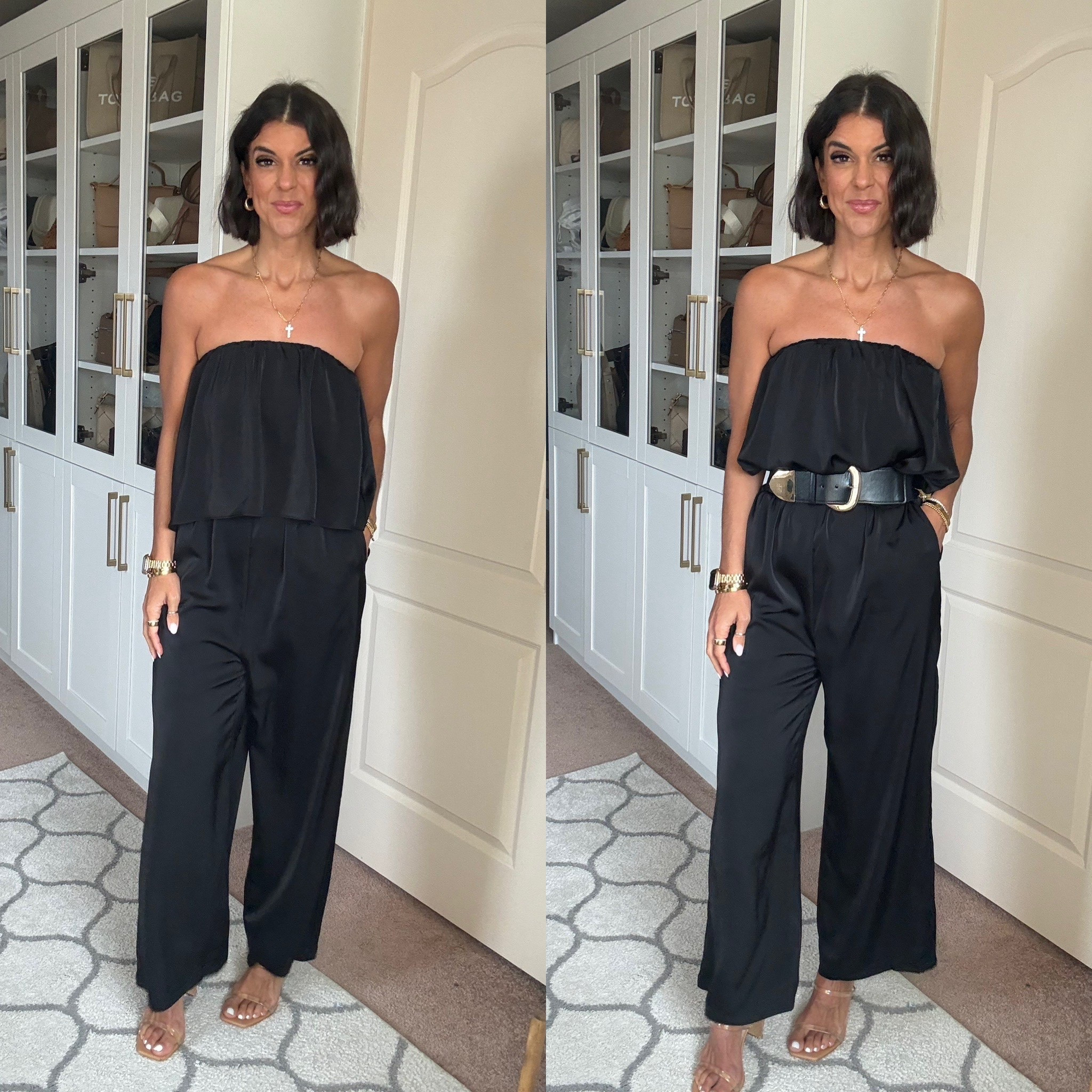 Size small in jumpsuit

#LTKSeasonal