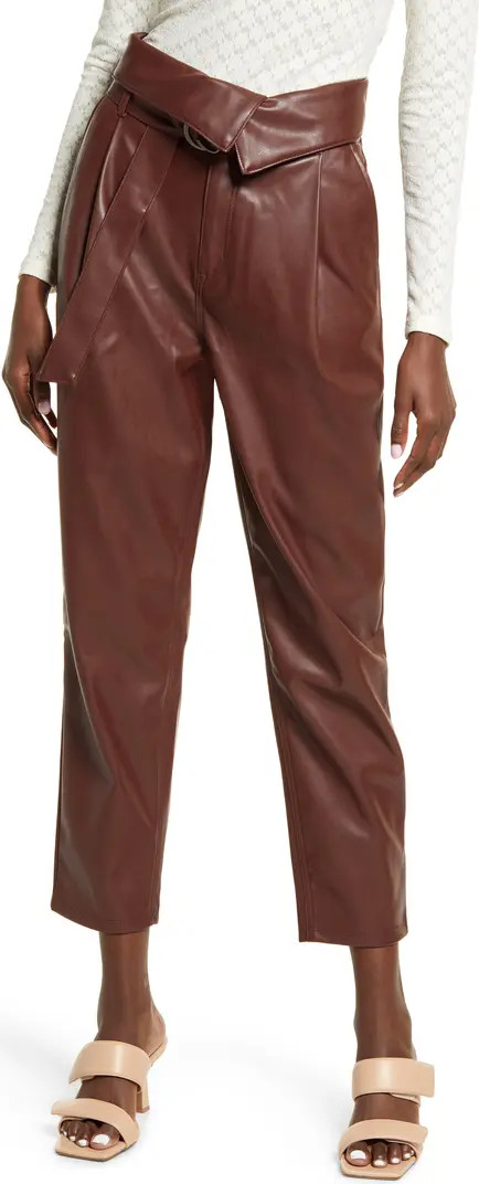 Faux Leather Trousers | Nordstrom