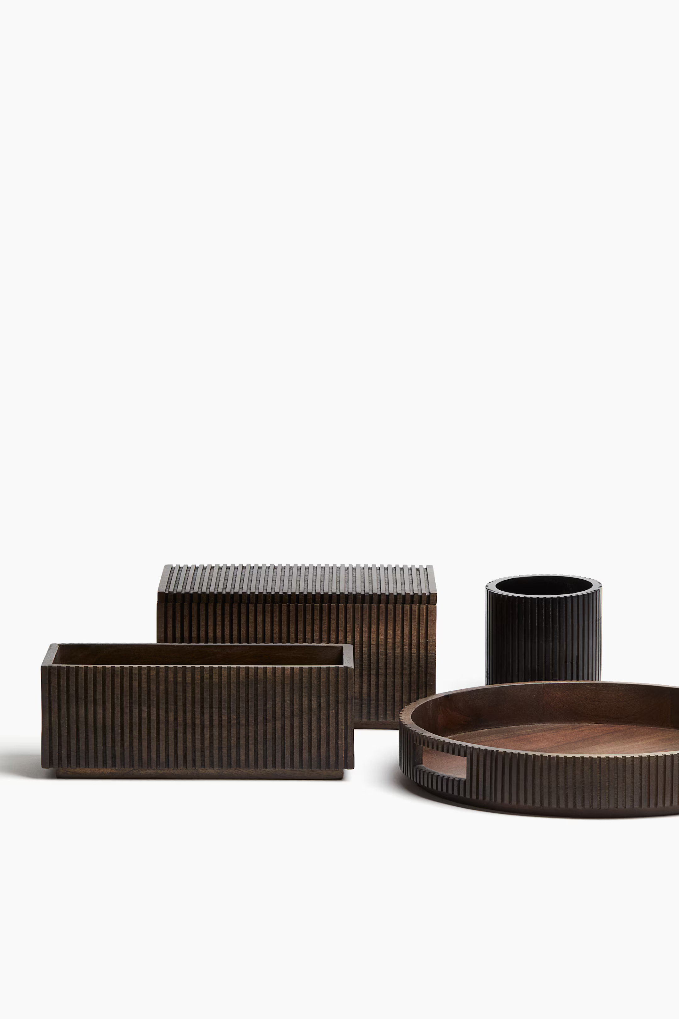 Wooden Storage Box - Dark brown - Home All | H&M US | H&M (US + CA)