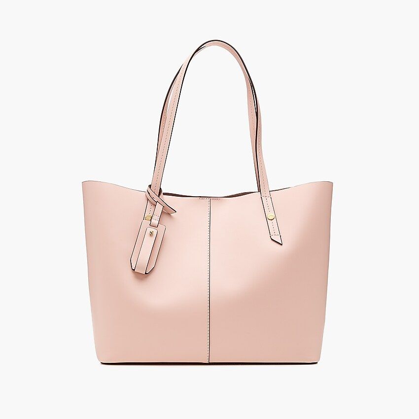 Harper east-west tote in Italian leather | J.Crew US