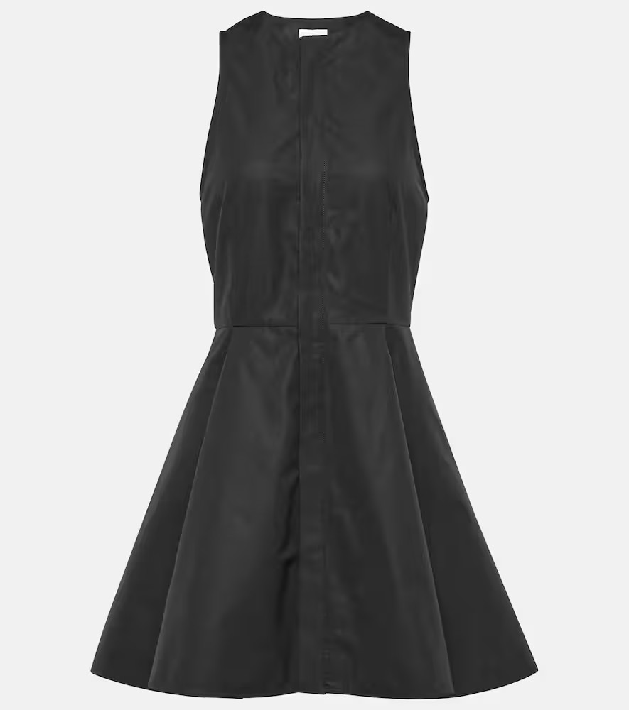 Ami Paris Godet cotton poplin shirt dress | Mytheresa (DACH)