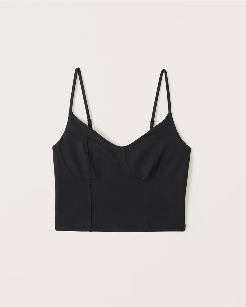 Seamless Fabric Corset Top | Abercrombie & Fitch (US)