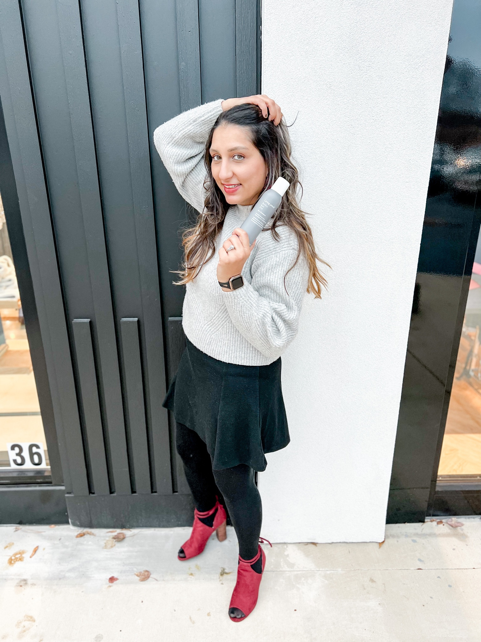 Sweater over a dress look  

#LTKtravel #LTKSeasonal #LTKworkwear