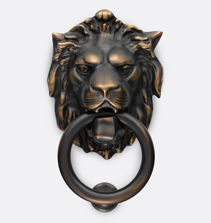 Lion Door Knocker | Rejuvenation