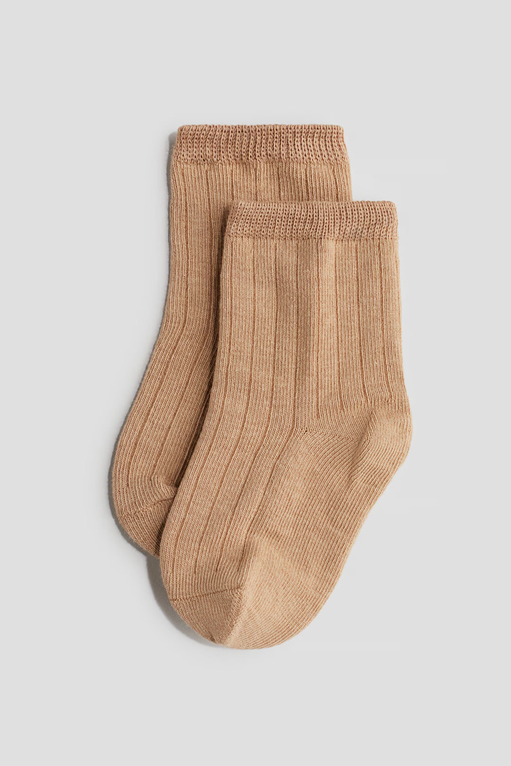 5er Pack Stricksocken - Beige - Kids | H&M AT | H&M (DE, AT, CH, NL, FI)