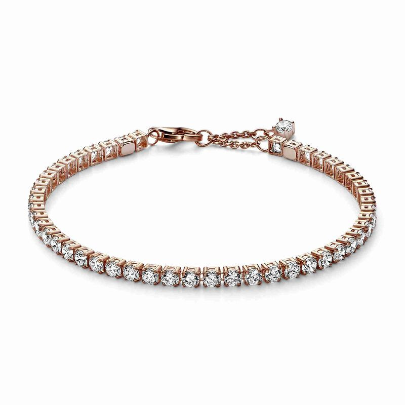 Pandora Sparkling Tennis Bracelet | 20 cm (7.9 inches) | Ben Bridge Jeweler