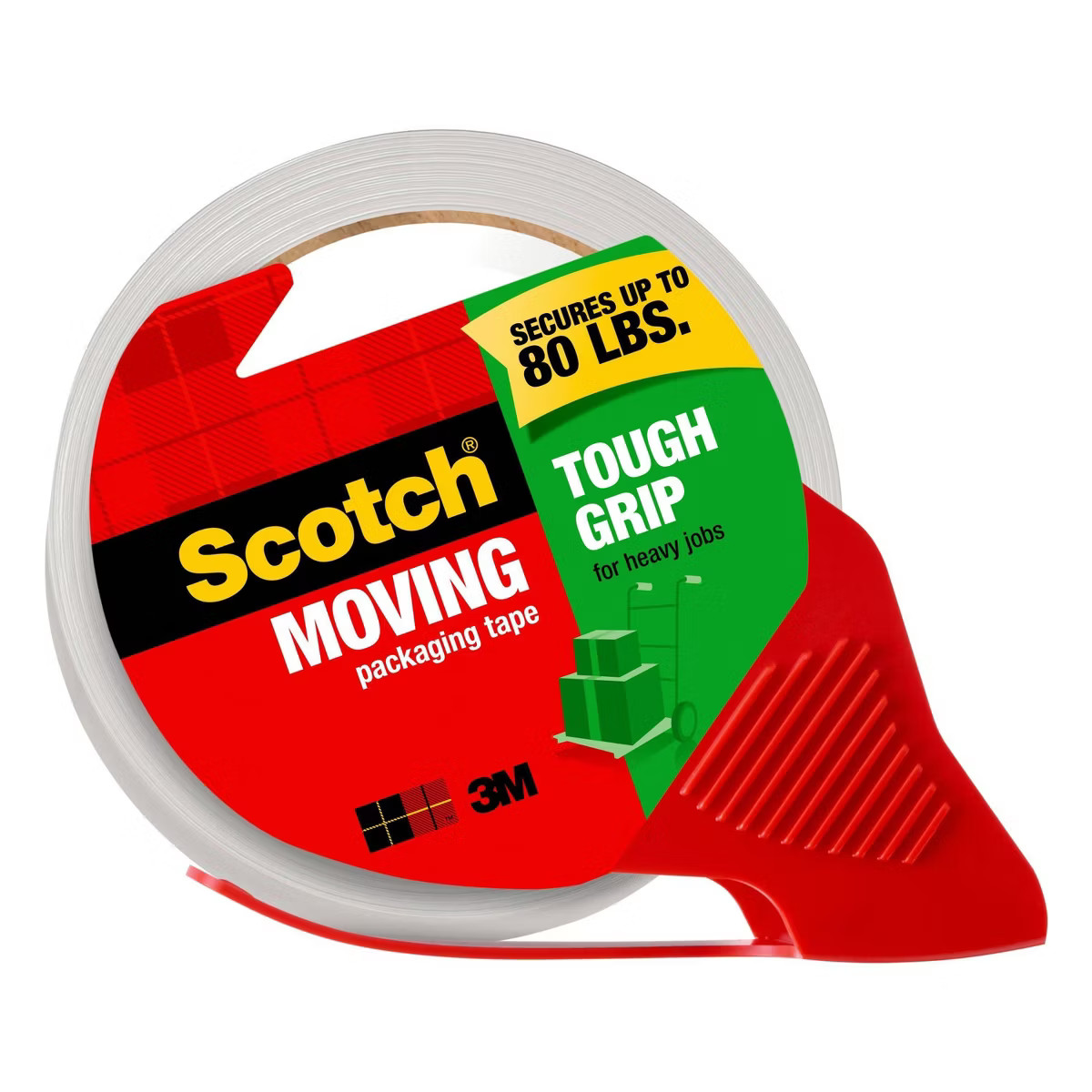 Scotch Tough Grip Moving Tape with Dispenser, 1ct | Target