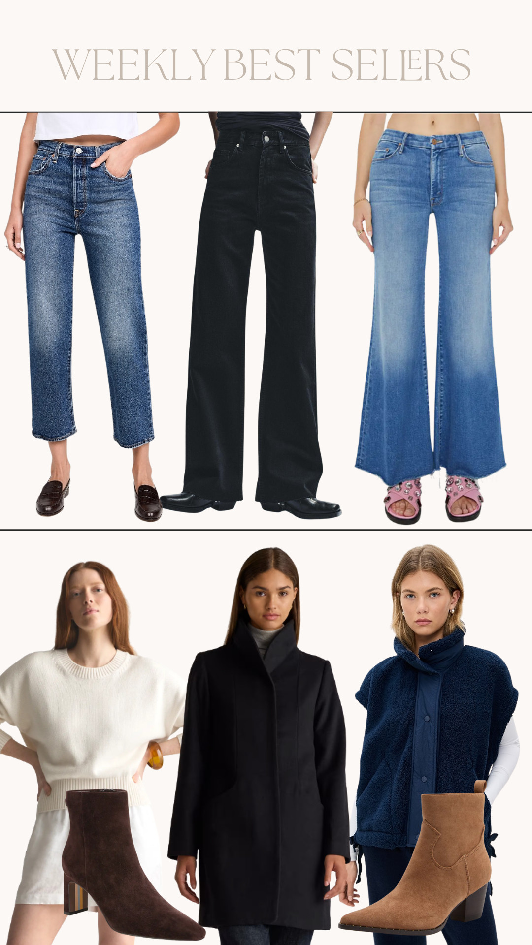 Weekly best sellers! 

 

#LTKSeasonal #LTKStyleTip