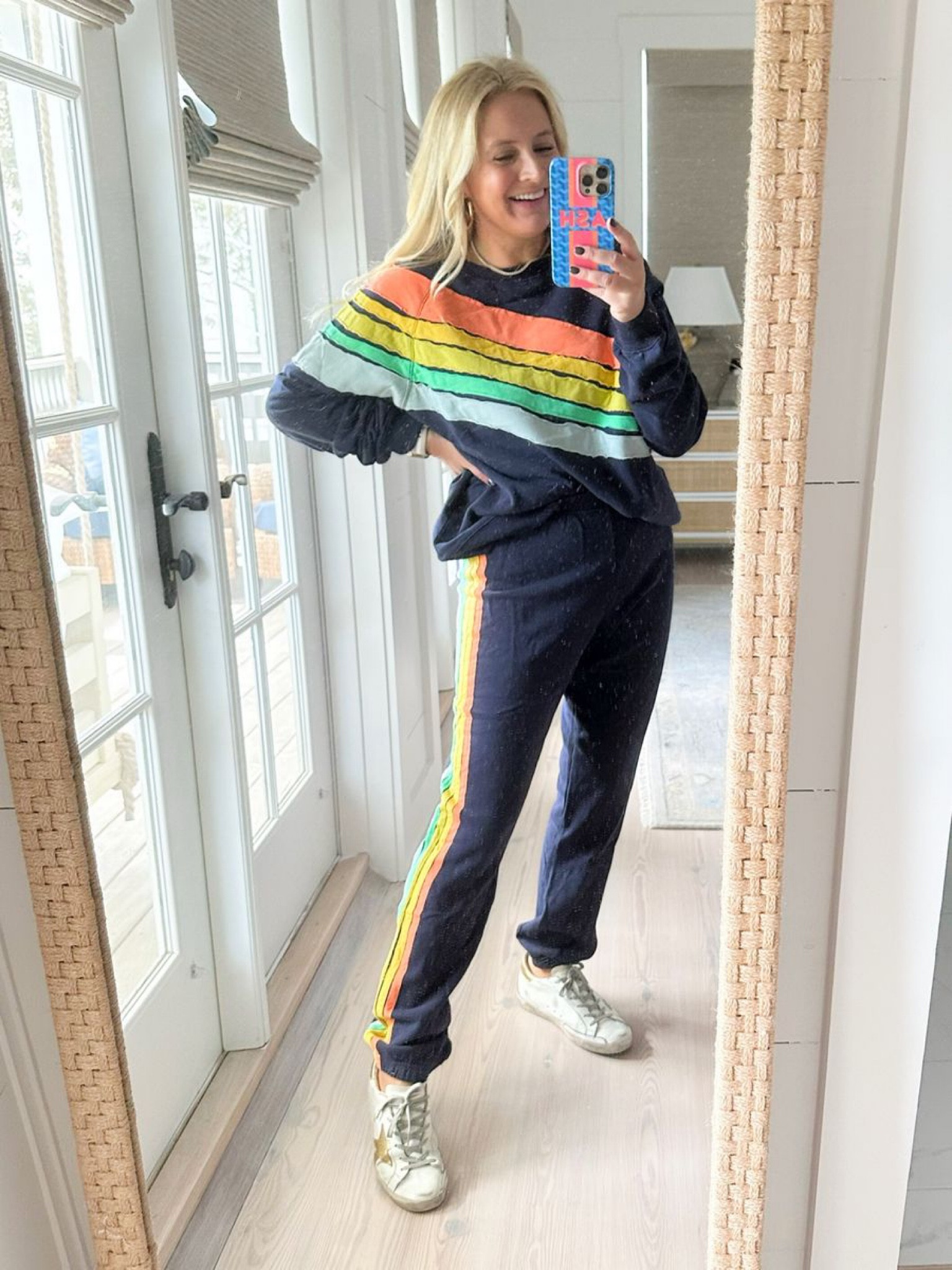 Loving this sweatsuit. Cutest vibes for fall. Wearing small in top and bottom. Perfect for everyday or just lounging at home. Code FANCY10 for 10% off 

#LTKSeasonal #LTKfindsunder100 #LTKstyletip