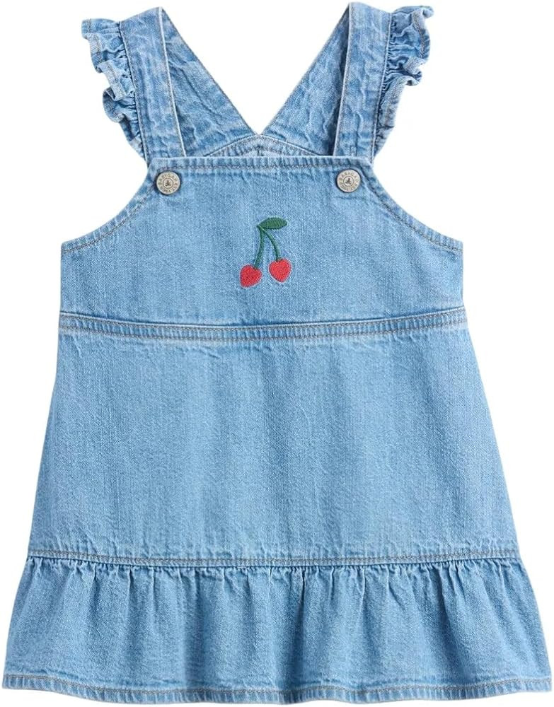 GAP Baby Girls' My First Denim Sleeveless Denim Dress | Amazon (US)