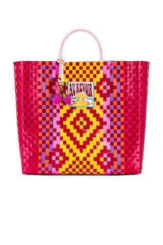 Mercedes Salazar x REVOLVE Eye Of The Tiger Handbag in Fuchsia from Revolve.com | Revolve Clothing (Global)