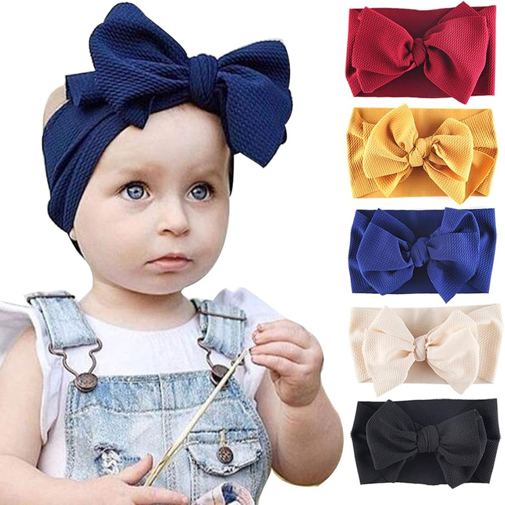 Byinns Baby Girls Headbands Bow Headwrap Hair bands for Toddler Children Infant | Amazon (US)